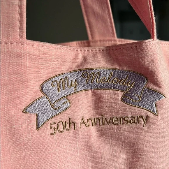 Sanrio Pink Tote Bag with My Melody Design - Picture 4 of 5